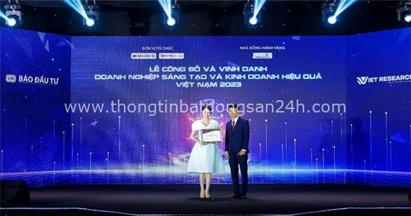 Văn Phú – Invest được vinh danh Top 10 doanh nghiệp sáng tạo và kinh doanh hiệu quả 6