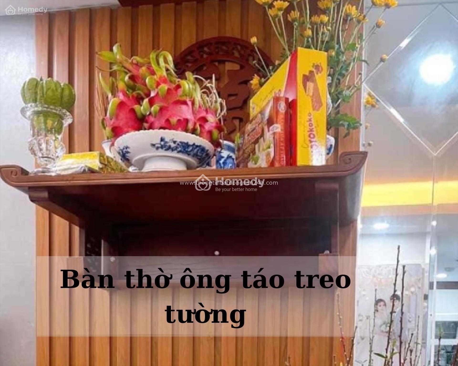 Bàn thờ ông táo treo tường - Giải pháp tiết kiệm không gian và tăng vượng khí cho gia đình 108